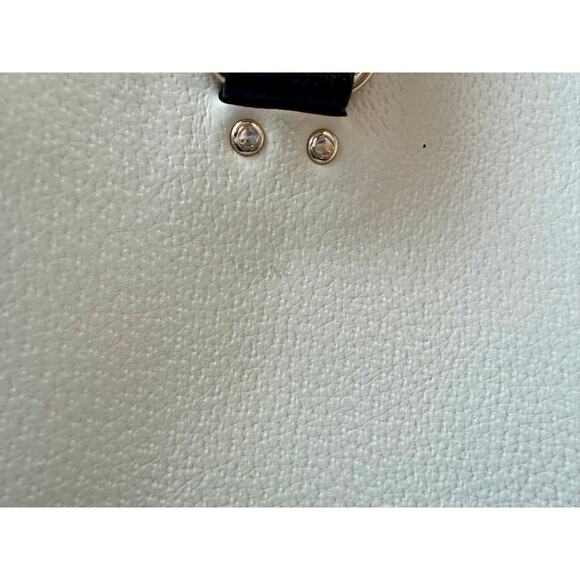 Kate Spade New York Black White Satchel Purse Handbag Shoulder Bag Polka Dot - Picture 16 of 16